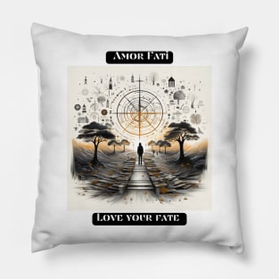 Amor Fati - Love your fate Pillow