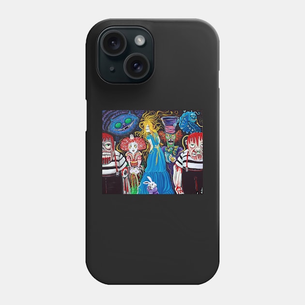 Alice in Zombieland Phone Case by barbosaart