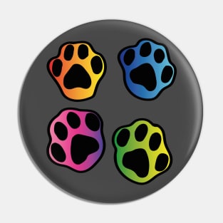 Paw Prints Pin