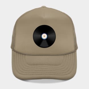 Vintage Vinyl record Hat