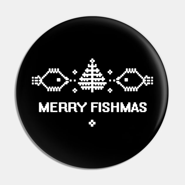 merry fishmas Pin by crackdesign