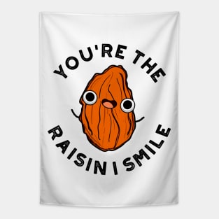 You're The Raisin I Smile Cute Food Pun Tapestry