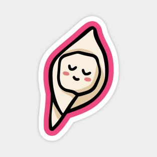 Relaxed Wonton Kawaii Dumplings Magnet