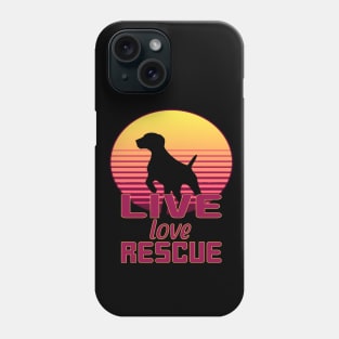 Live, Love, Rescue Phone Case