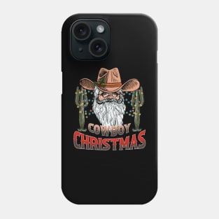 Cowboy Christmas Phone Case