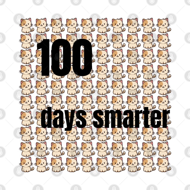 100 days smarter Cats by Pearlie Jane Creations