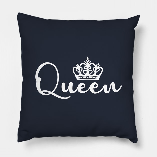 Queen crown Pillow by Tshirt114