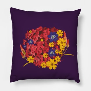 Flower colourful cute pattern Pillow