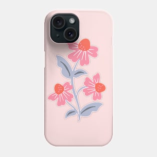 Sweet Pink Floal Phone Case