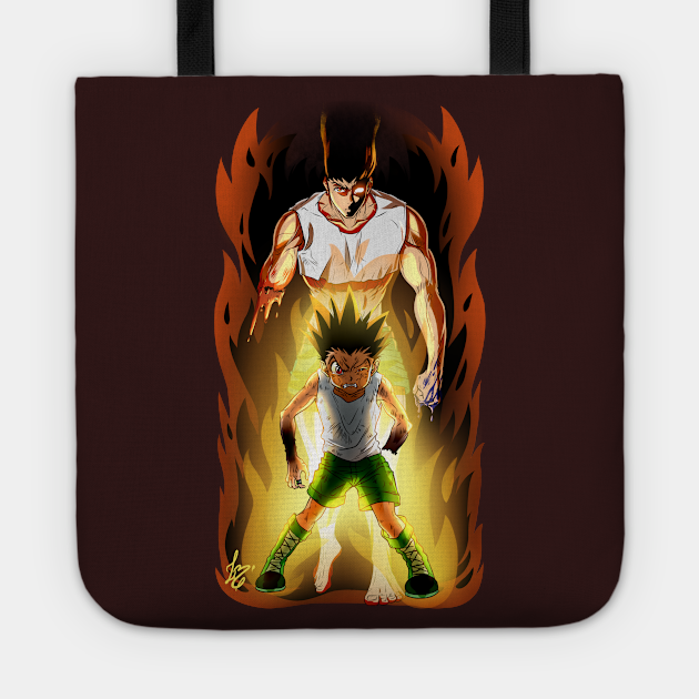 Gon - Transformation - Gon Freecss - Tote | TeePublic