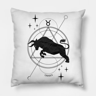 Zodiac, Taurus, Astrology, Star sign, Stars Pillow