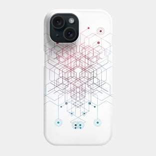 Rainbow Cube Abstract Phone Case