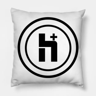 H Plus 2 (small) Pillow