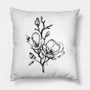 Magnolias Pillow