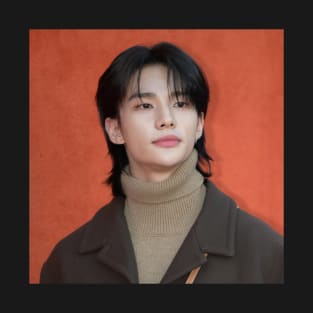 Kpop Stray Kids Hyunjin Turtleneck T-Shirt