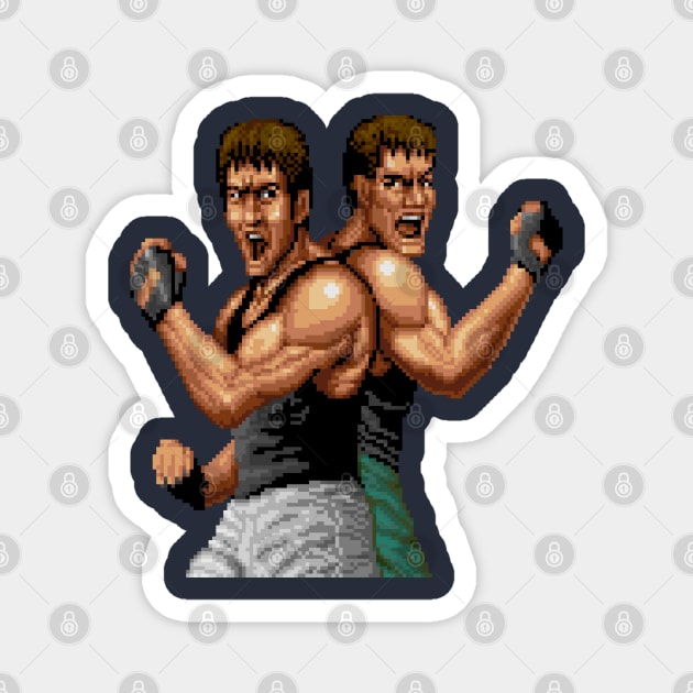 Bad Dudes Magnet by winsarcade