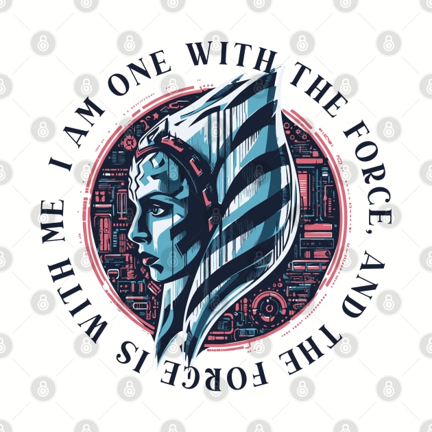 the force is with me Ahsoka Tano by whatyouareisbeautiful