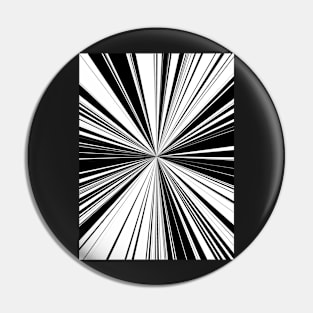 Black And White Tunnel Vision Pin