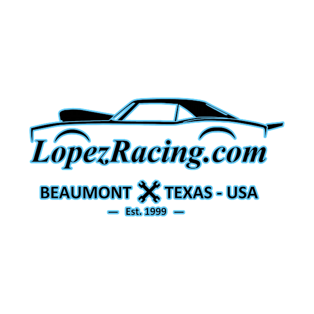 2021 LopezRacing.com Light Background Logo by SebLop1977