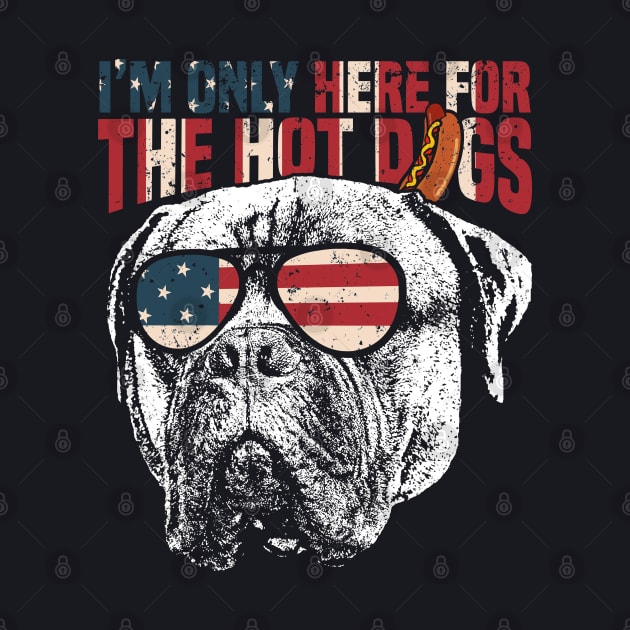 Mastiff Funny 4th of July Shirt by Madfido