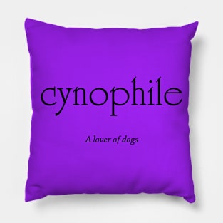 Cynophile - Dog Lover Pillow