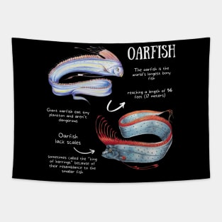 Animal Facts - Oar fish Tapestry