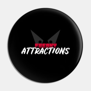 Freaky Attractions Brand Pin