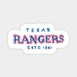 Texas Rangeeeers 02 Magnet