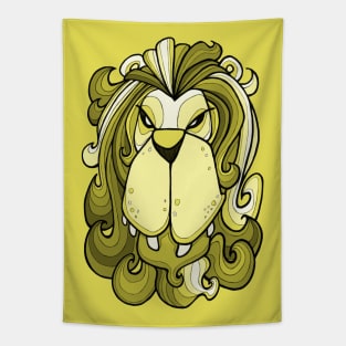 Lion - Meadowlark yellow Tapestry