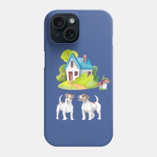 Jack Russell Terriers Home Phone Case