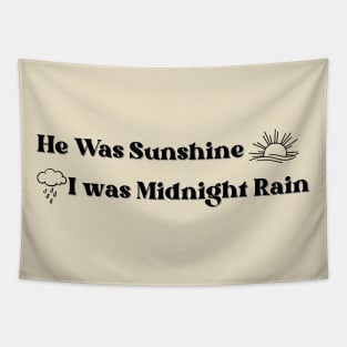 Midnight Rain Tapestry
