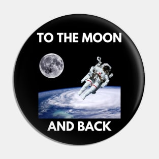 To the Moon and Back - Astronaut Photo Pin