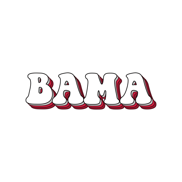 bama lettering by Rpadnis