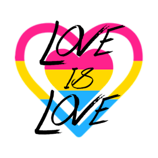 Love is Love - Pan Pride T-Shirt