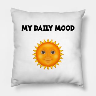 MY DAILY MOOD Pillow