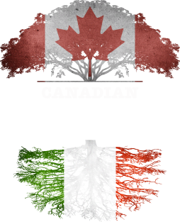 Canadian Grown With Italian Roots - Gift for Italian With Roots From Italy Magnet