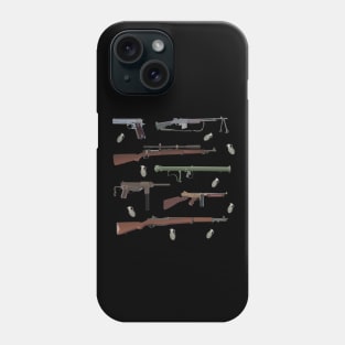 American WW2 Weapons Phone Case