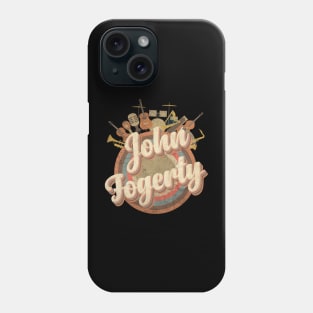 John Fogerty - Bad Moon Retro 70s Typo Phone Case