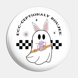 Tumbler Easter, Egg Ceptionally Boujee Ghost Bunny Belt Bag Pin