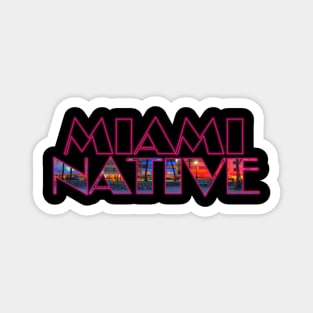 Miami Native Magnet