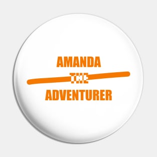 Amanda the adventurer Pin