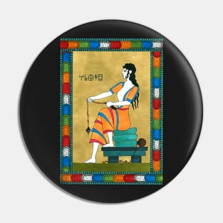 10 Fate from The Minoan Tarot Pin