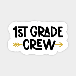 1st Grade Crew Funny Kids Back to School Magnet