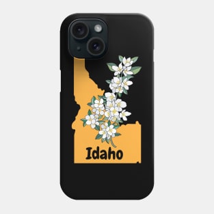 Idaho State Flower Syringa Phone Case