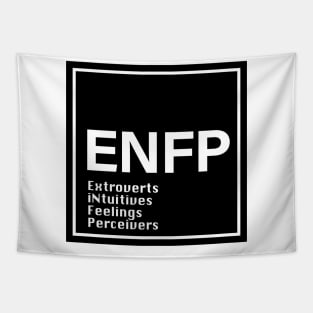 ENFP  MBTI, 16 Personalities , black Tapestry