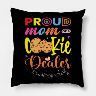 Funny Shirt, cookie dealer shirt, girl scout cookie dealer shirt Pillow