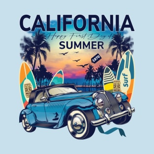 Superluxe California summer T Shirt Best gift for vacation T-Shirt