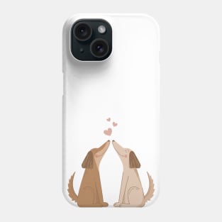 Love is in the air... and in their snout! Phone Case