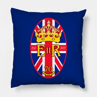 Elizabeth II Platinum Jubilee Pillow