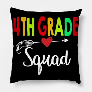 1st Grade Squad Teacher Back To School Pillow